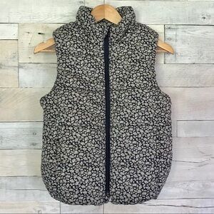 NEW Princess Vera Wang Floral Puffer Vest Small